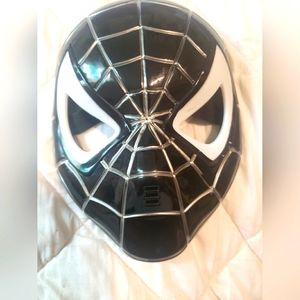Venom Mask / Black Spiderman with LED Light Up Mask Works 8.5"